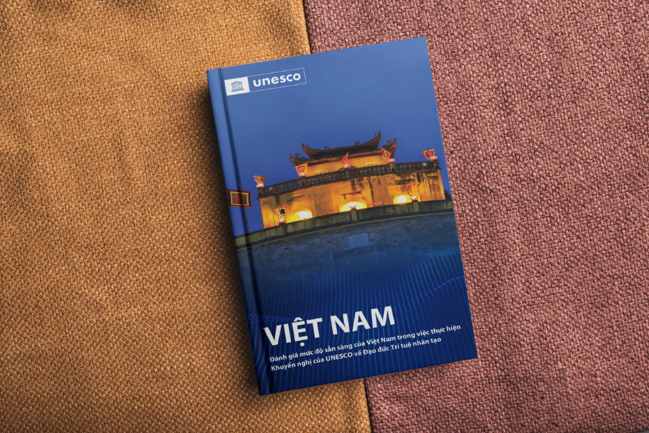 Báo cáo Đánh giá mức độ sẵn sàng của Việt Nam trong việc thực hiện các khuyến nghị của UNESCO về Đạo đức Trí Tuệ Nhân tạo (RAM). Ảnh: KHPT
