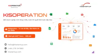 KisOperation - Đối tác Dữ liệu, Vận hành & AI cho SME, Startup và Doanh nghiệp Xuất khẩu