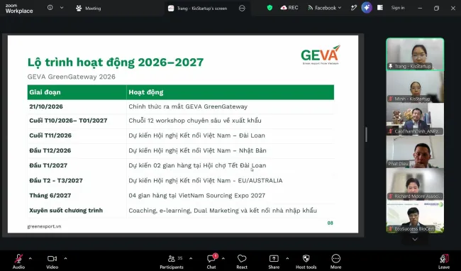 RECAP | GEVA GREEN GATEWAY 2026 CHÍNH THỨC RA MẮT – TỪ XUẤT KHẨU XANH ĐẾN KẾT NỐI THỊ TRƯỜNG HAI CHIỀU!
