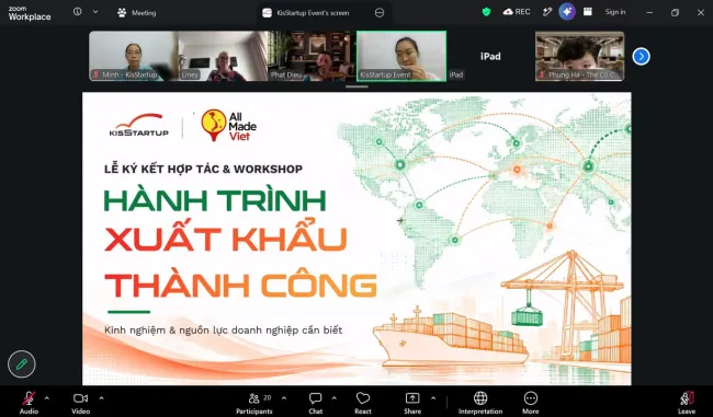 RECAP |KisStartup & All Made Viet CHÍNH THỨC KÝ KẾT HỢP TÁC – MỞ RỘNG CƠ HỘI ĐƯA SẢN PHẨM VIỆT RA THỊ TRƯỜNG QUỐC TẾ